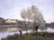 camille corot Ville d-Avray oil painting reproduction